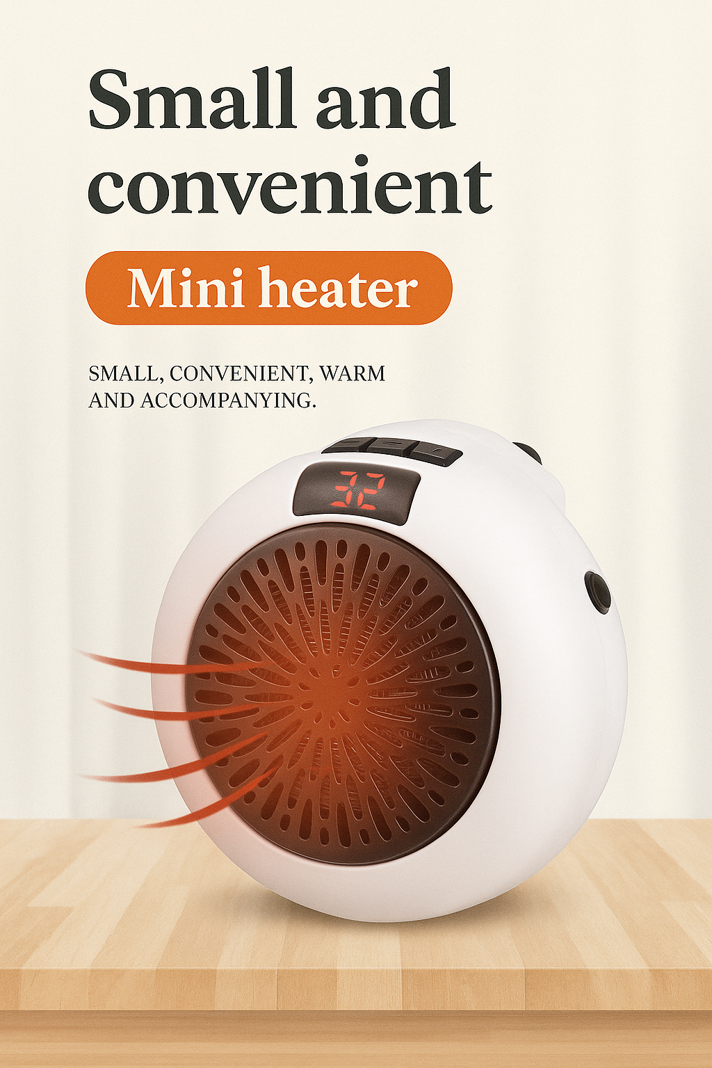 HeatMate Mini – Big Warmth in a Small Space 🔥