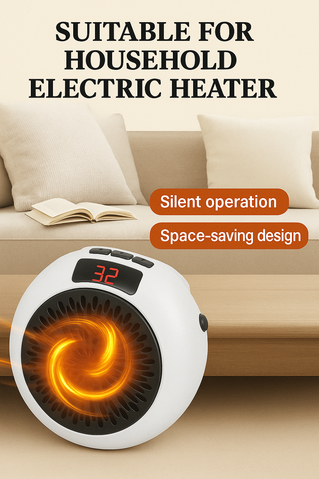 HeatMate Mini – Big Warmth in a Small Space 🔥