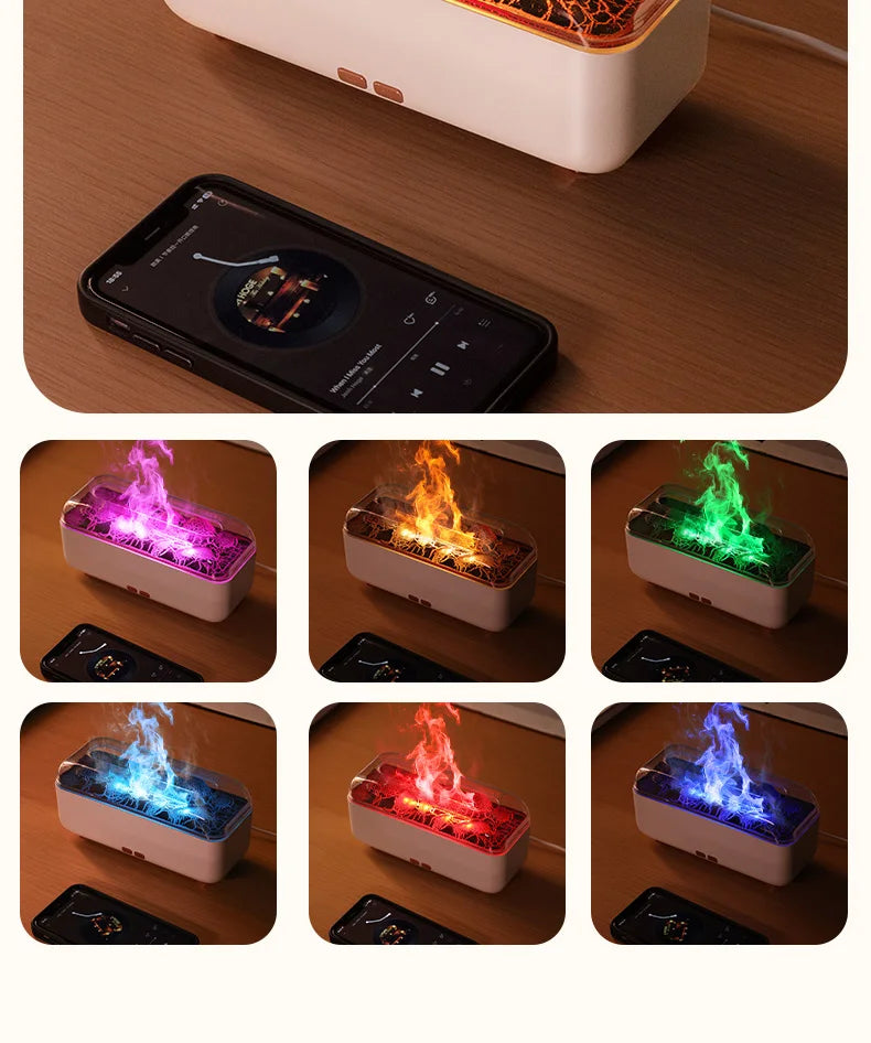 RealFlame Diffuser – The Glow of Fire, Without the Heat