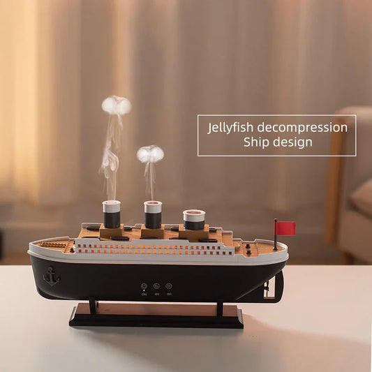 Titanic Ship Humidifier | 250ML Aromatherapy Diffuser 🚢