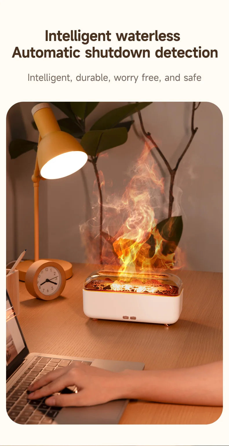 RealFlame Diffuser – The Glow of Fire, Without the Heat