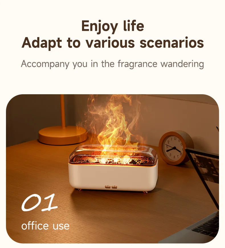 RealFlame Diffuser – The Glow of Fire, Without the Heat