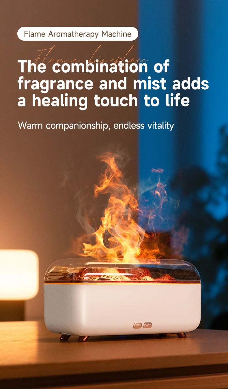 RealFlame Diffuser – The Glow of Fire, Without the Heat