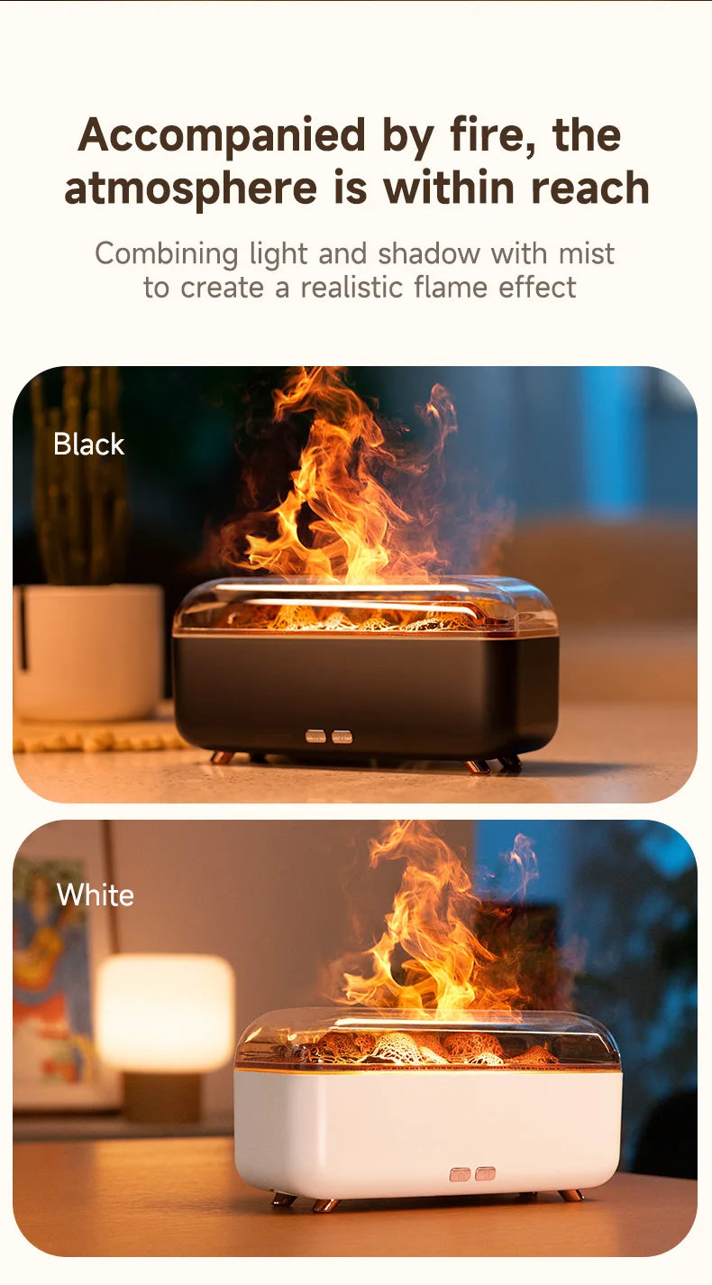 RealFlame Diffuser – The Glow of Fire, Without the Heat