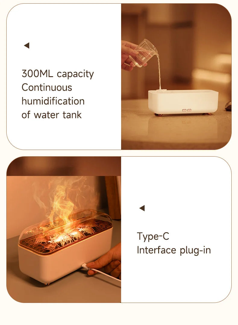 RealFlame Diffuser – The Glow of Fire, Without the Heat