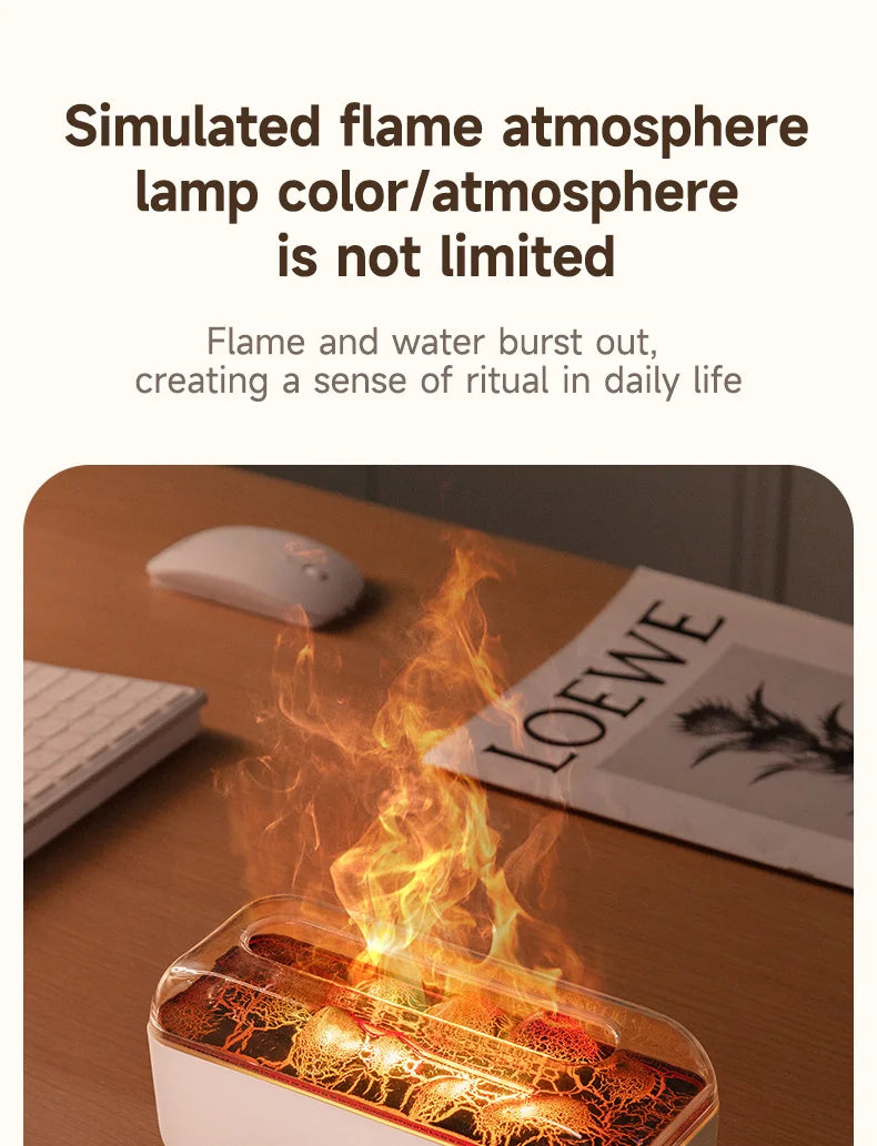 RealFlame Diffuser – The Glow of Fire, Without the Heat