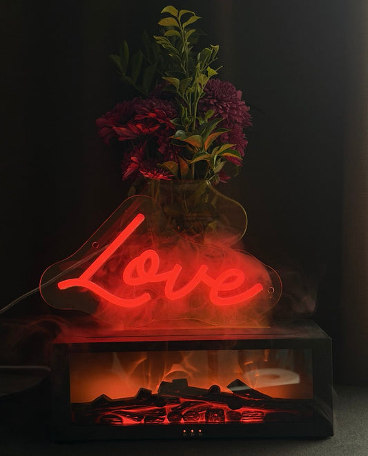 RealFlame Premium Humidifier – Fireplace with Auto Shut-Off Protection